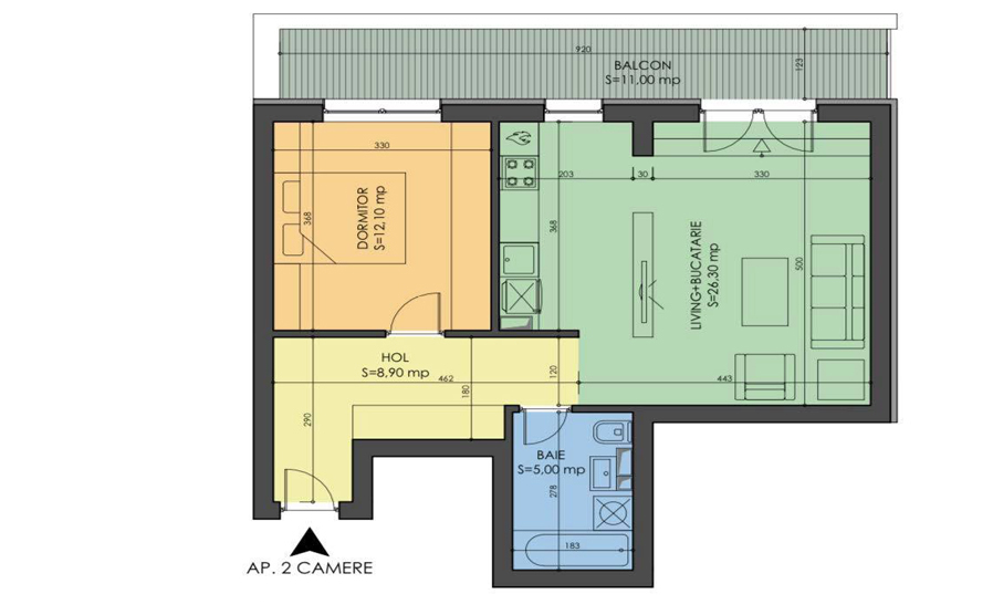 Apartamente 2 camere Bucuresti