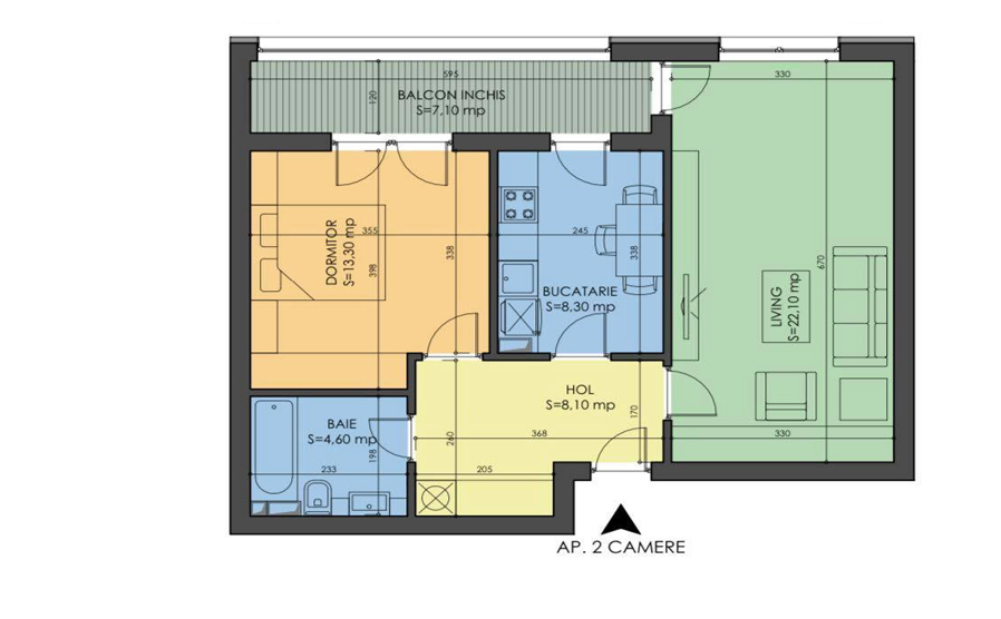 Apartamente 2 camere Bucuresti