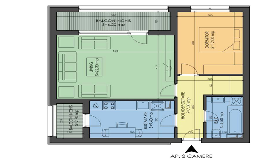 Apartamente 2 camere Bucuresti