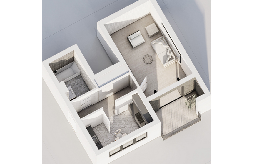 Garsoniera zona Militari